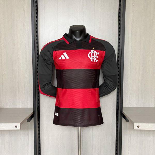 2026/27 Flamengo Home Jersey Long Sleeve Player Version