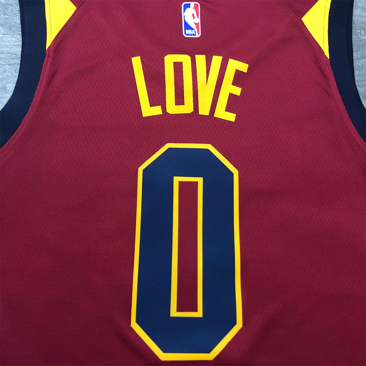 NBA Cleverland Cavaliers V-Neck Red jersey LOVE#0 S-XXL