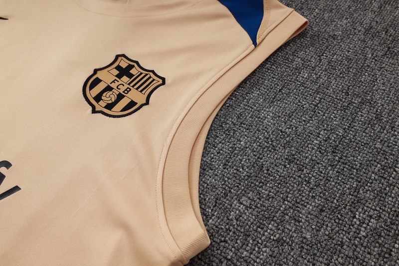 24/25 Barcelona Khaki Training Set Shirt and Shorts