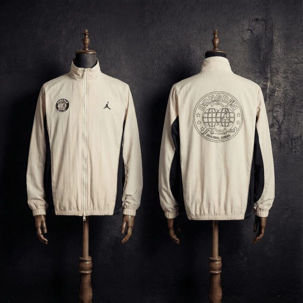 2026 Jordan Beige Jacket Windbreaker Sport Unifom