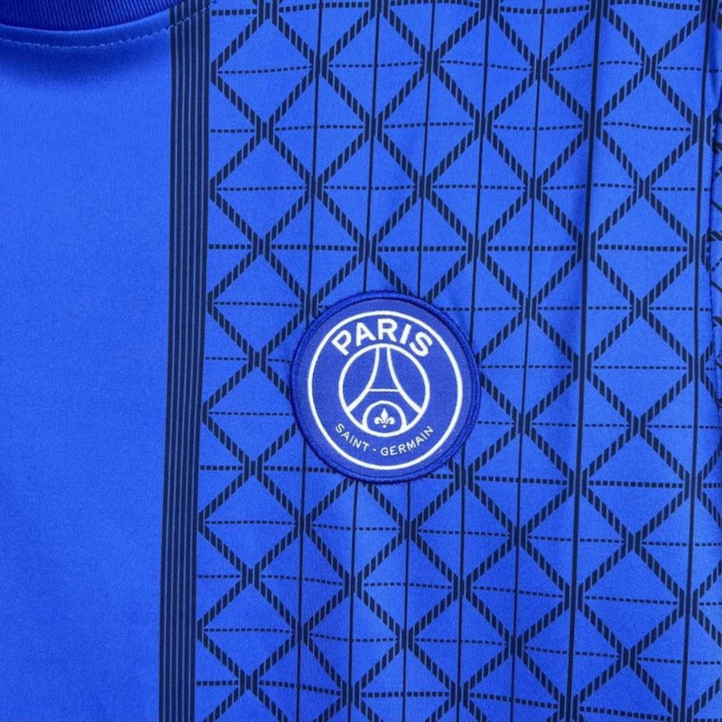 2025/26 PSG Pre-match training blue Jersey Fan Version