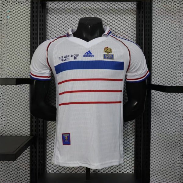 Retro France 1998 Away jersey Player Version