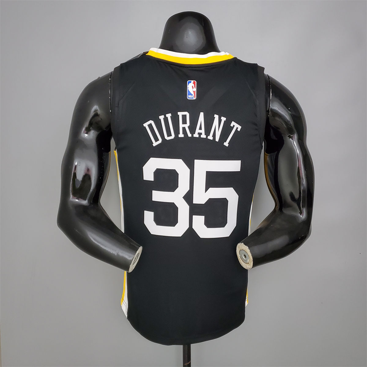 NBA Golden State Warriors V-Neck Black Jersey DURANT#35 S-XXL