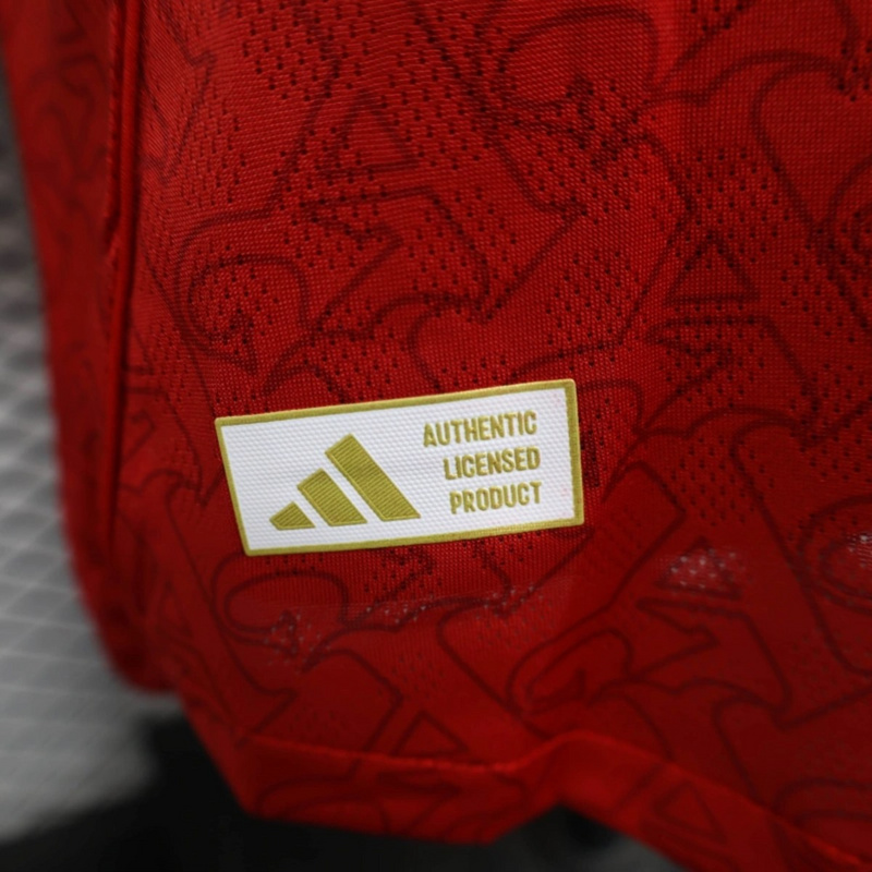 2025/26 Arsenal Home Long Sleeve Jersey Player Version