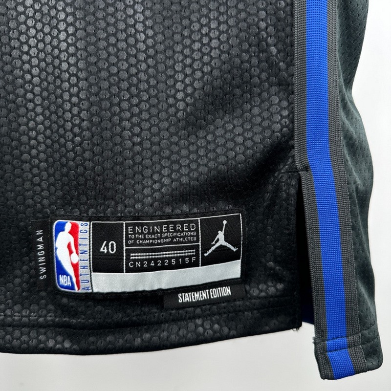 NBA 2025 Golden State Warriors Round Neck JORDAN Edition Black Jersey BUTLER Ⅲ #10 S-XXL