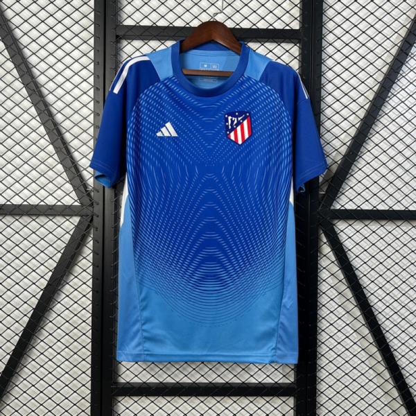 2025/26 Atletico Madrid Goalkeeper Blue jersey Fan version