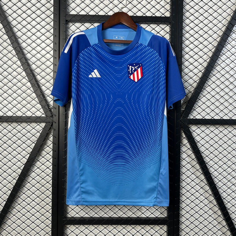 2025/26 Atletico Madrid Goalkeeper Blue jersey Fan version
