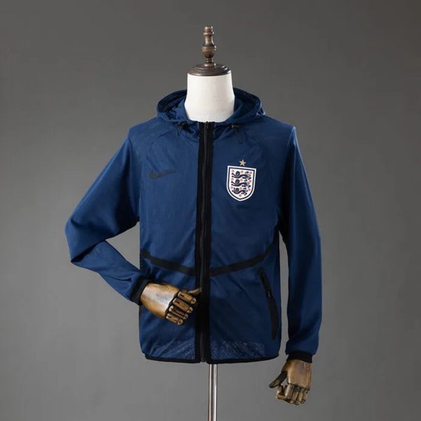 2026 England Black Windbreaker