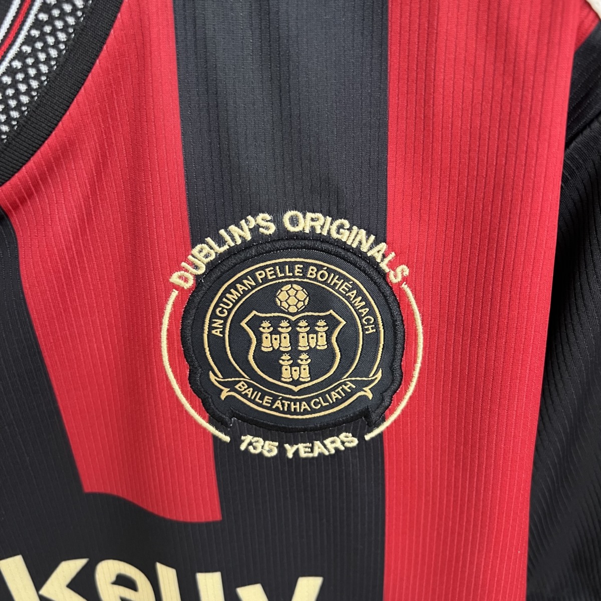 2025/26 Bohemians Home jersey Fan version