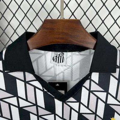 Retro Santos 1990 away  jersey Fan Version