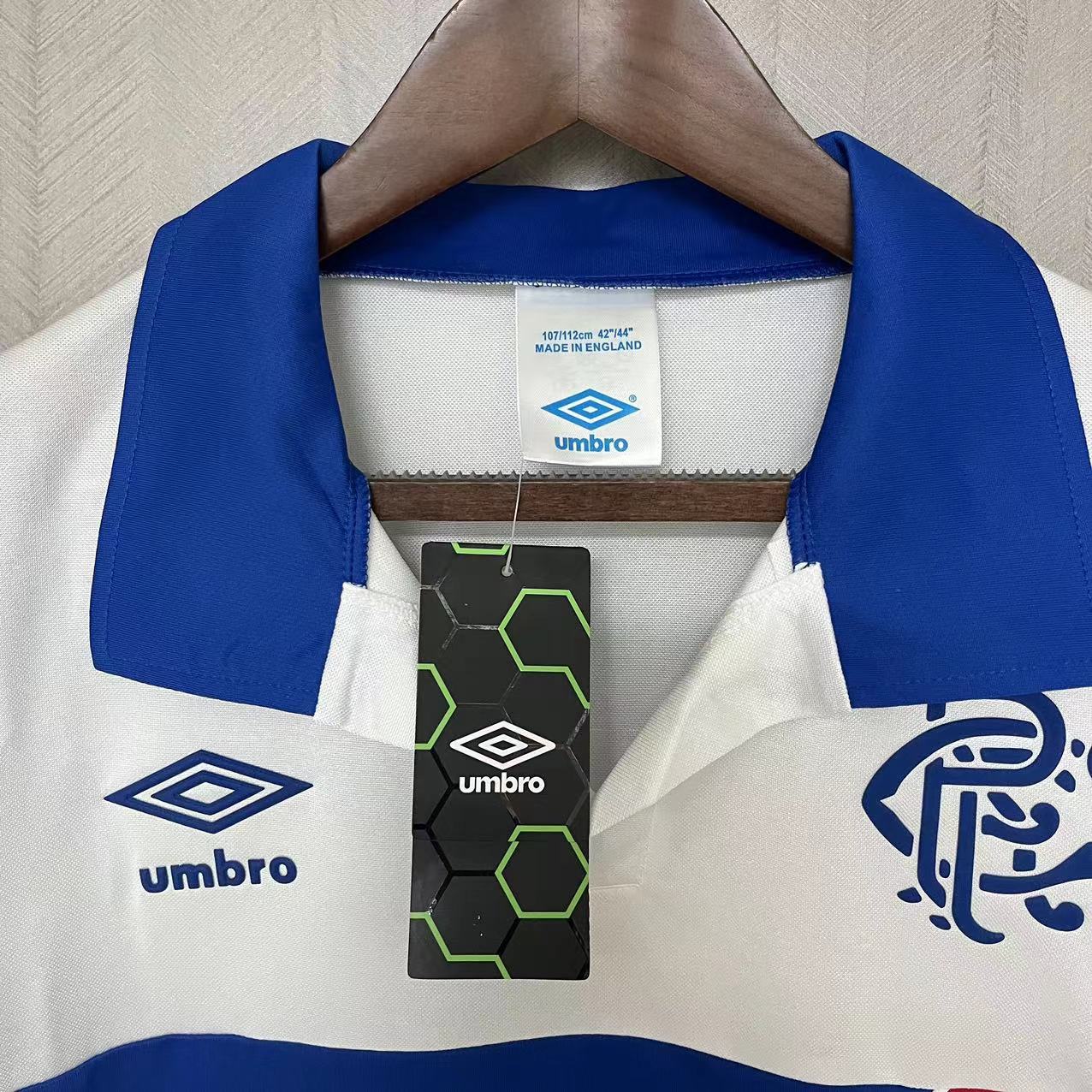 Retro Rangers 1994 Away jersey Fan Version
