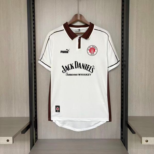 Retro 1999/2000 FC St. Pauli Home Jersey Fan Version