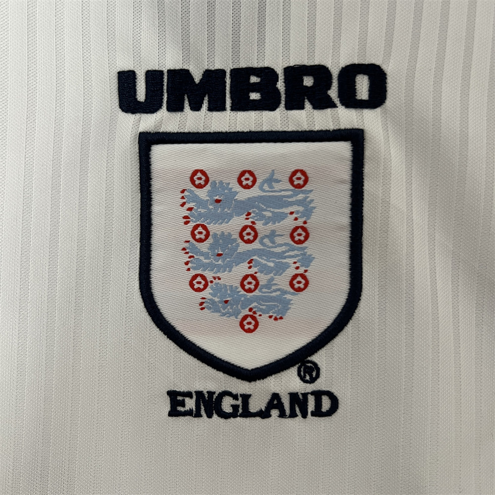 Retro England 1998 Home jersey Kid Kits Size 16-28