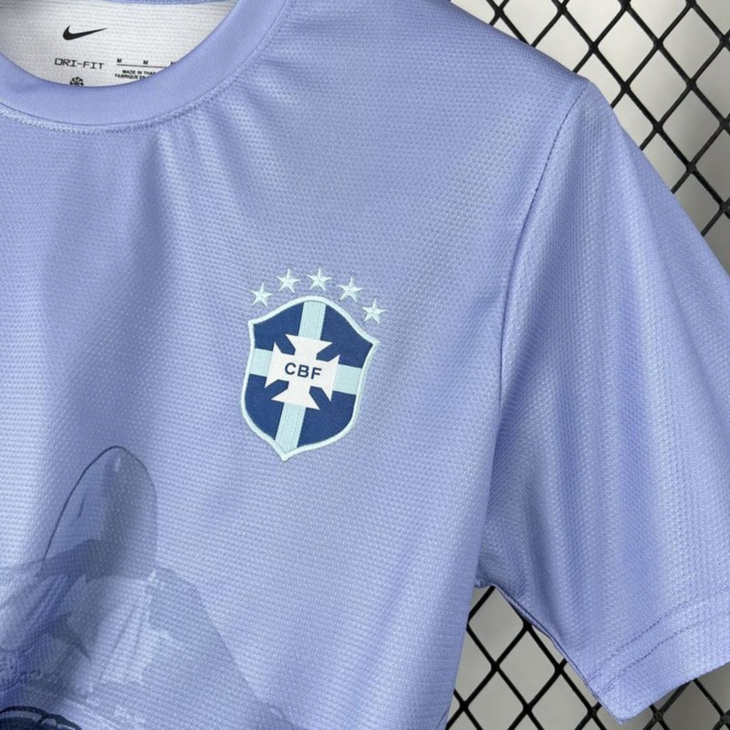 2025/26 Brazil Special Edition Light purple jersey Fan Version