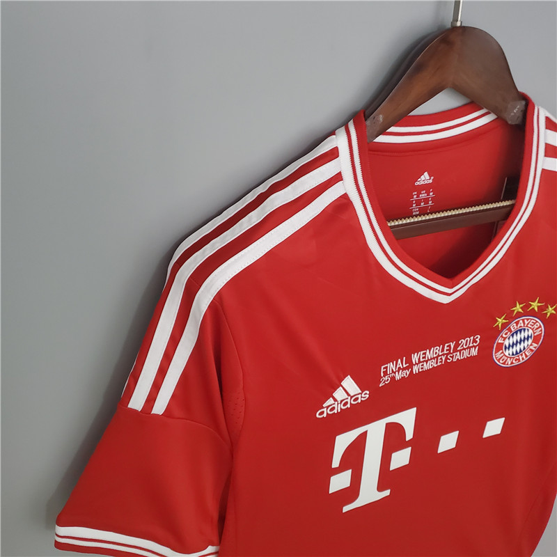 Retro Bayern Munich 13/14 Champions League Home jersey Fan Version