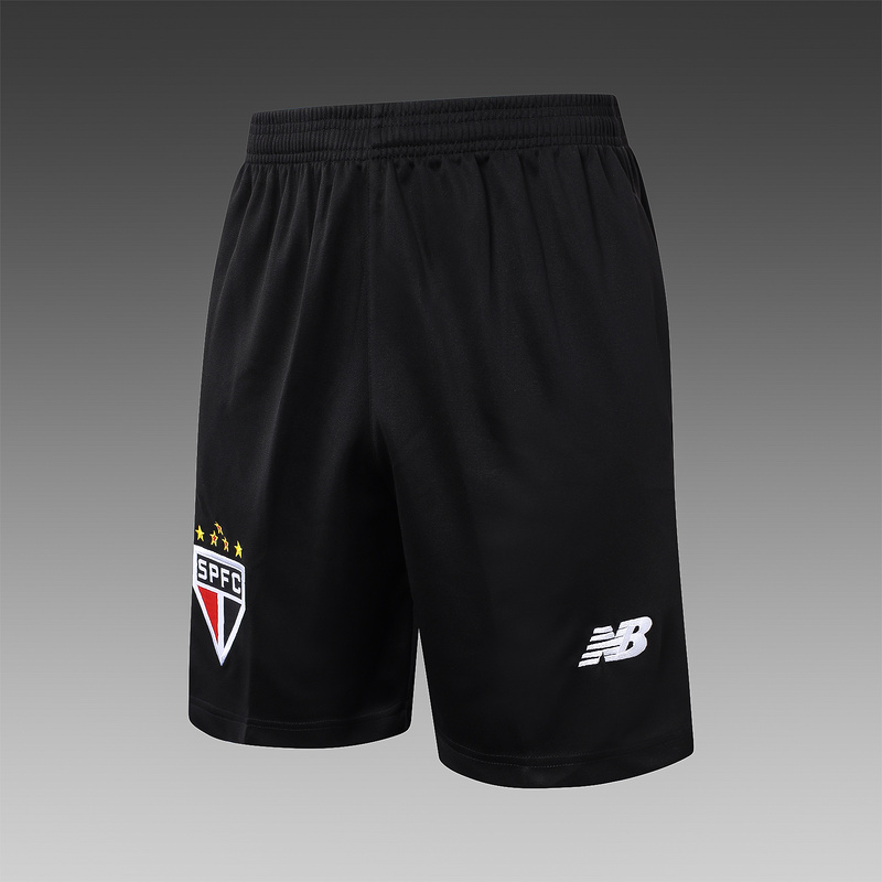 24/25 Sao Paulo Black Training Set Shirt and Shorts