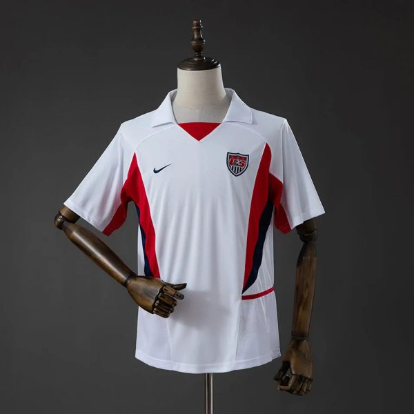 Retro USA 2002 Home Jersey Fan Version