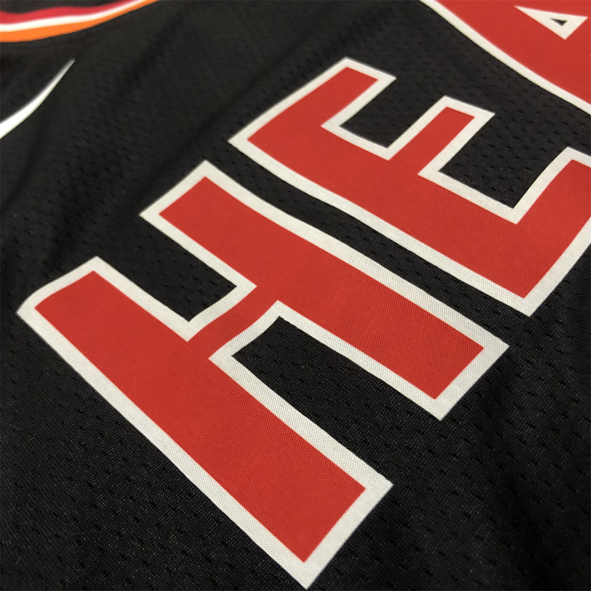 NBA Miami Hearts round neck Black Jersey HERRO#14 S-XXL