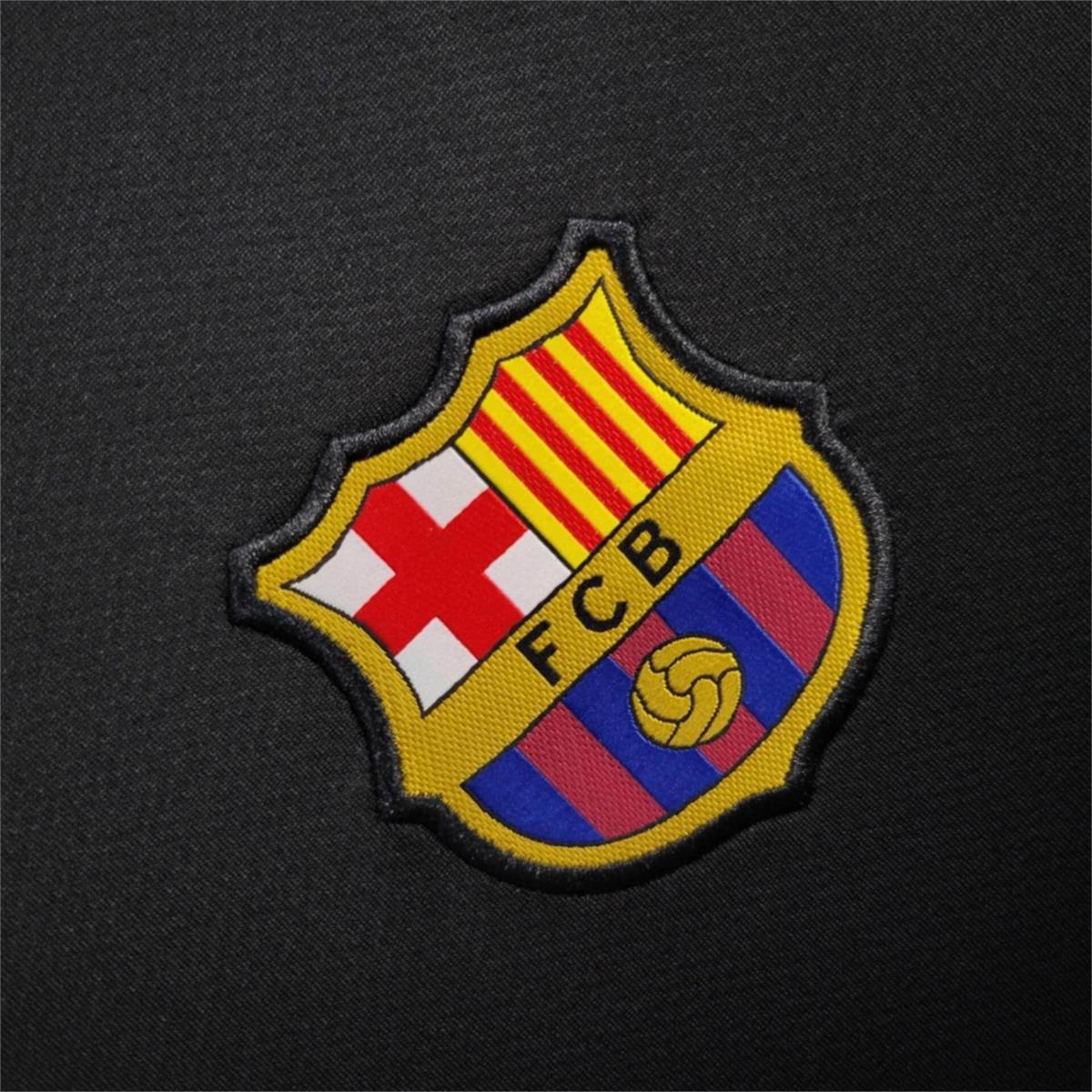 Retro Barcelona 11/12 Away Long Sleeve jersey Fan Version