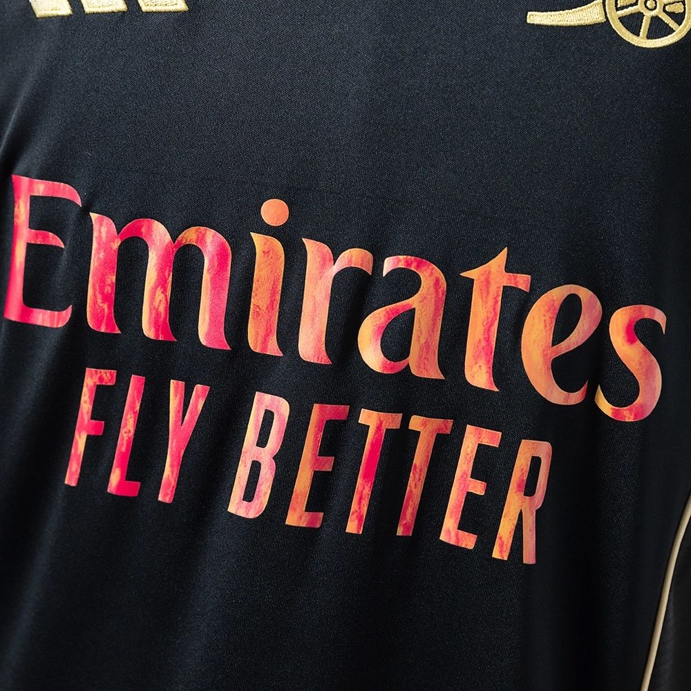 2025/26 Arsenal Black Special Edition jersey Fan version