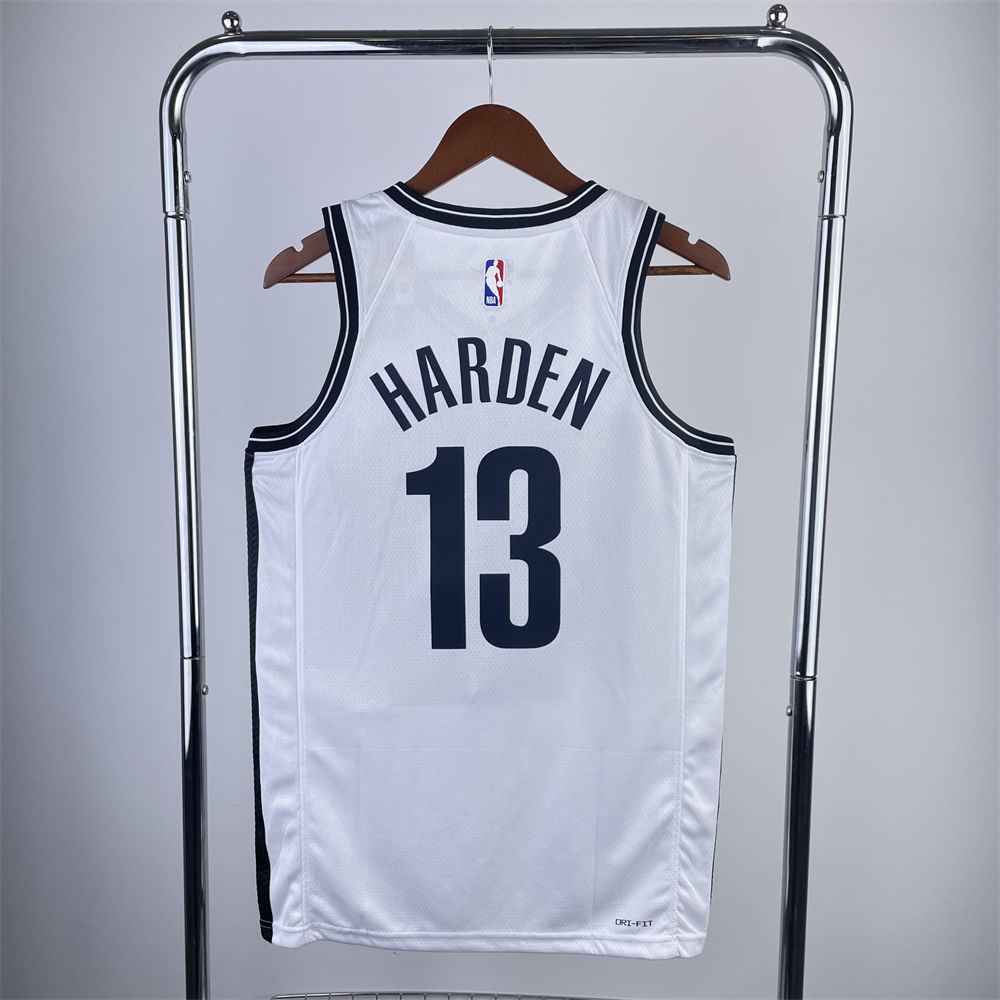 NBA Brooklyn Nets 2022/23 Black Icon Edition Swingman Jersey S-XXL