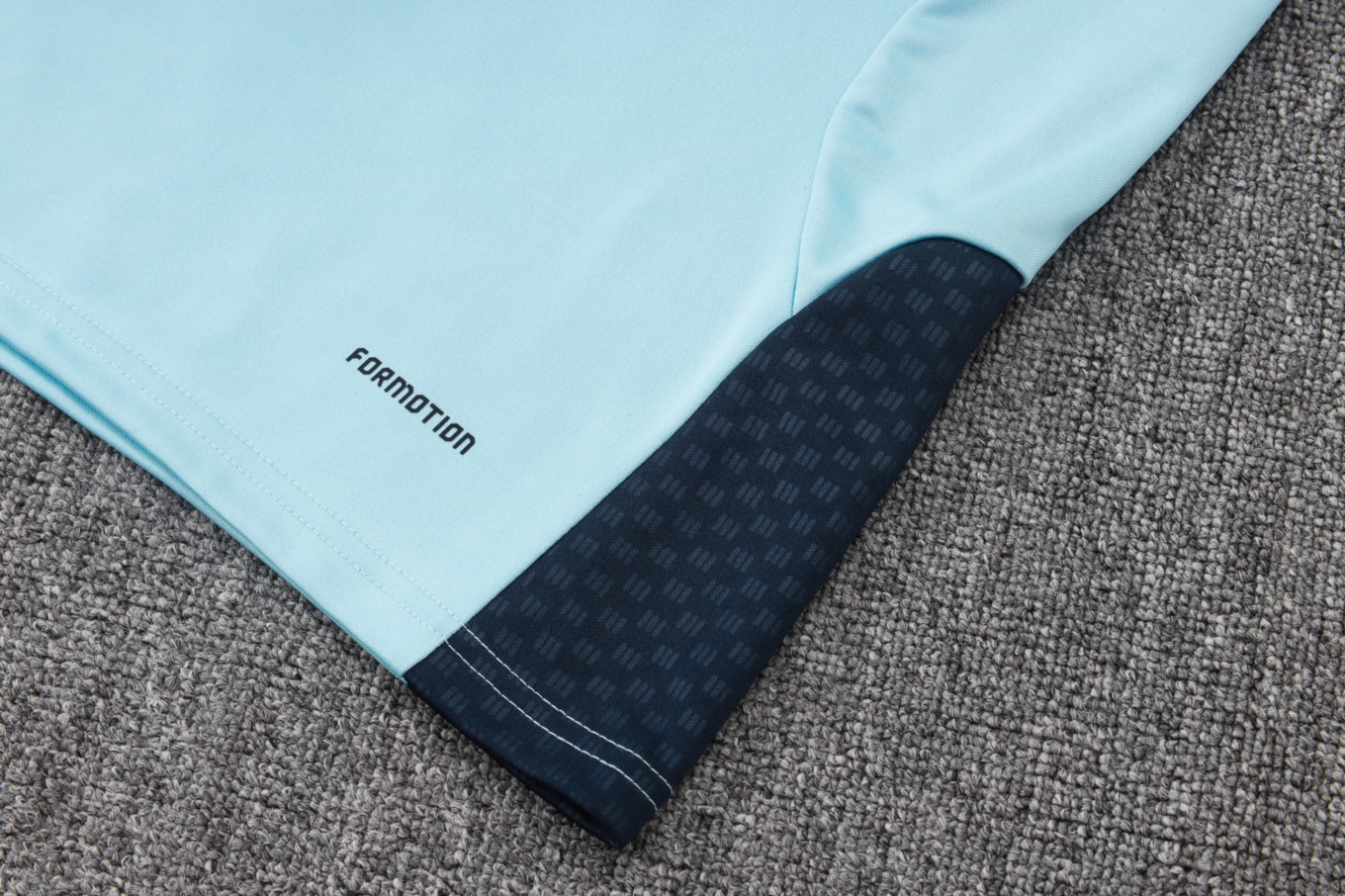 2026 Argentina Sky Blue Long-sleeved half-pull training kit