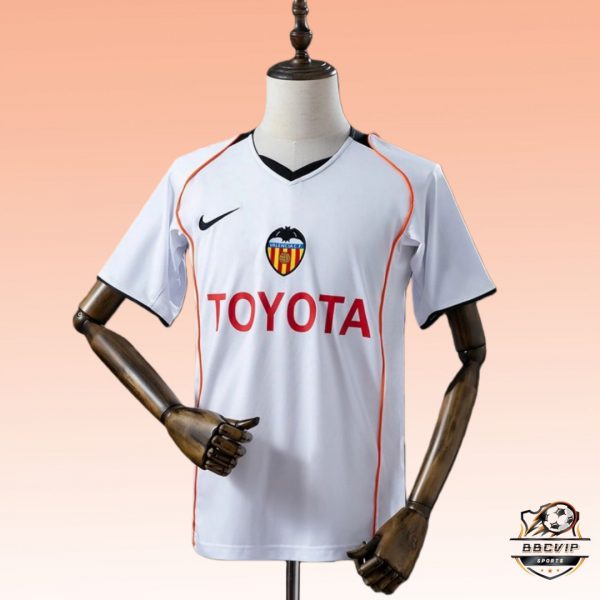 Retro Valencia 04/05 Home jersey Fan Version