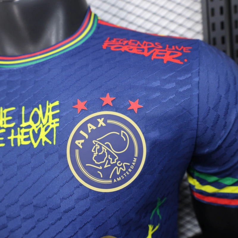 25/26 Ajax Special Edition Royal Blue  jersey Player Version