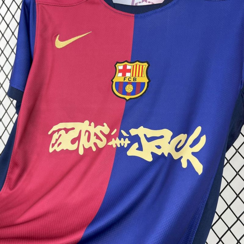 2024/25 Barcelona Travis Scott Edition Jersey Fan Version