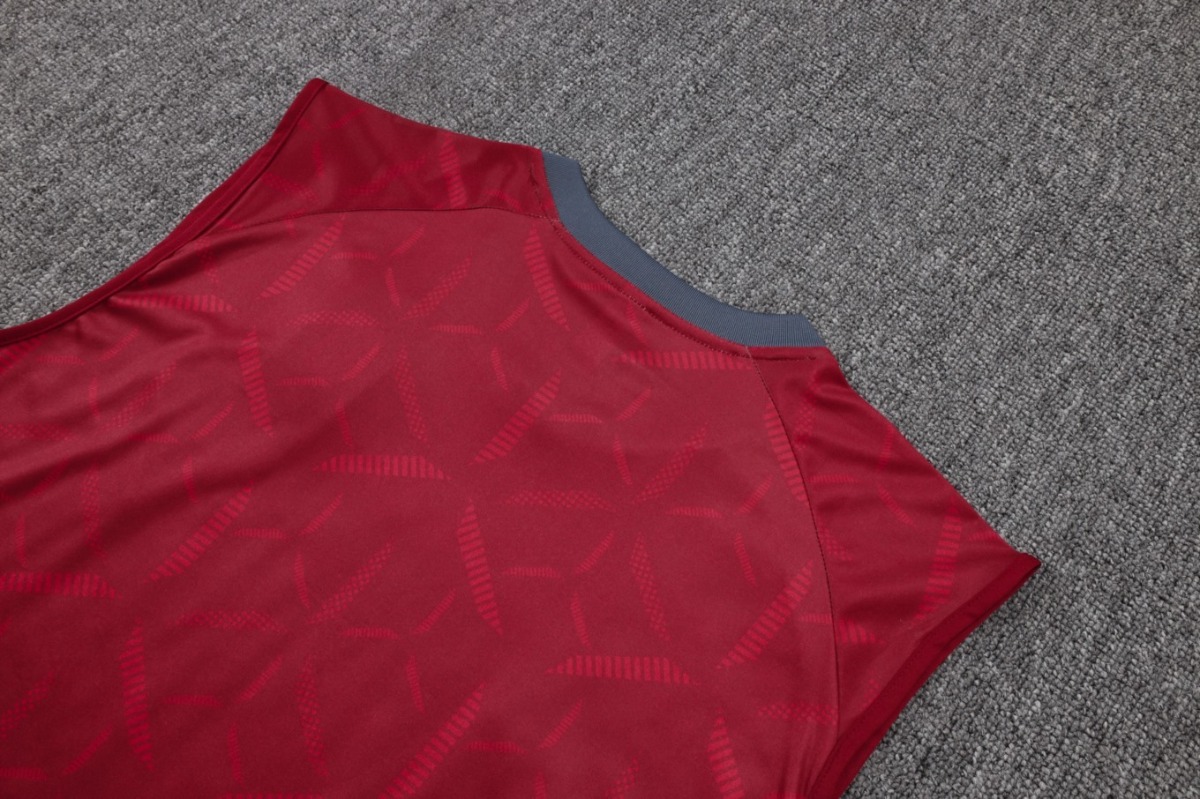 2026 Sao Paulo Maroon Training Set Shirt and Shorts