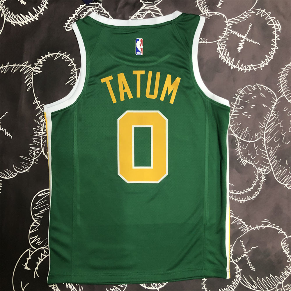 NBA Boston Celtics Round Neck Green Jersey S-XXL