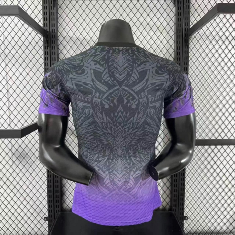 2025/26 Real Madrid Black Dragon Special Edition jersey Player Version