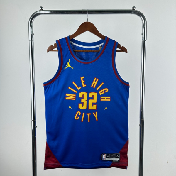 NBA Denver Nuggets 2024 Round Neck Blue jersey GORDON#32 S-XXL