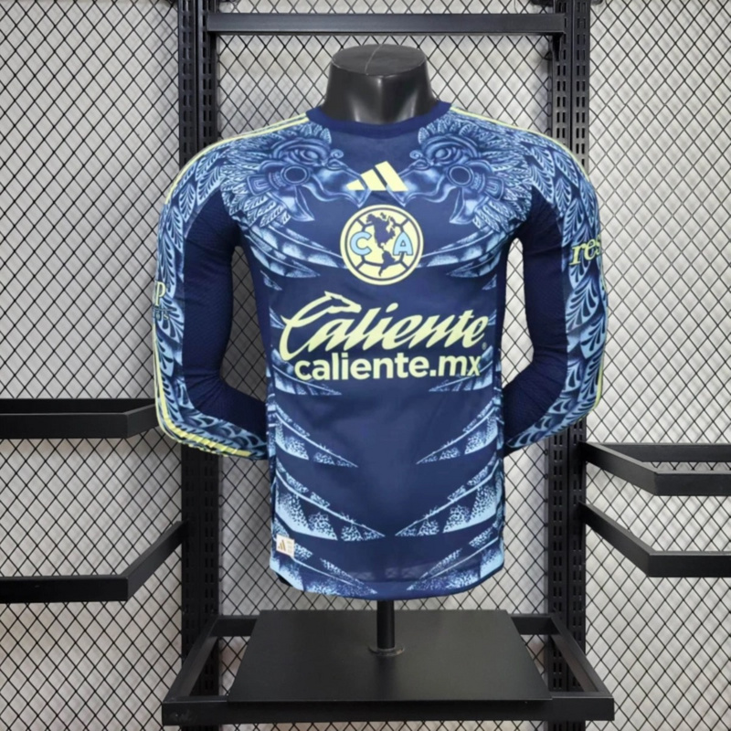 2025/26 Club America Away Long Sleeve Jersey Player Version