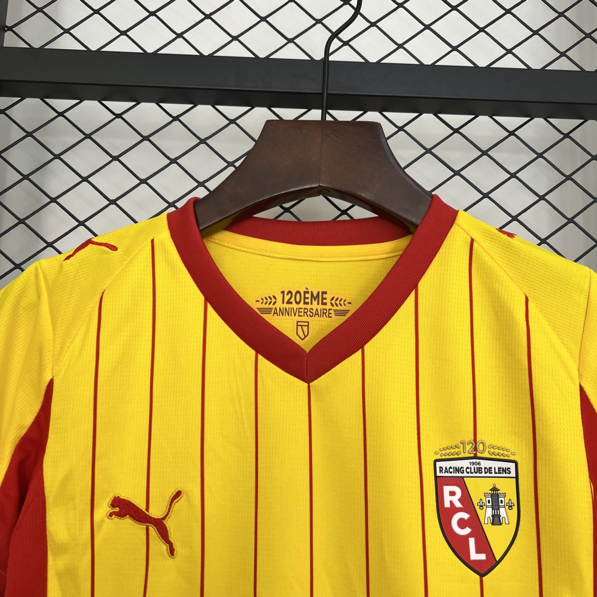 2025/26 RC Lens Home jersey Kid Kits Size 16-28