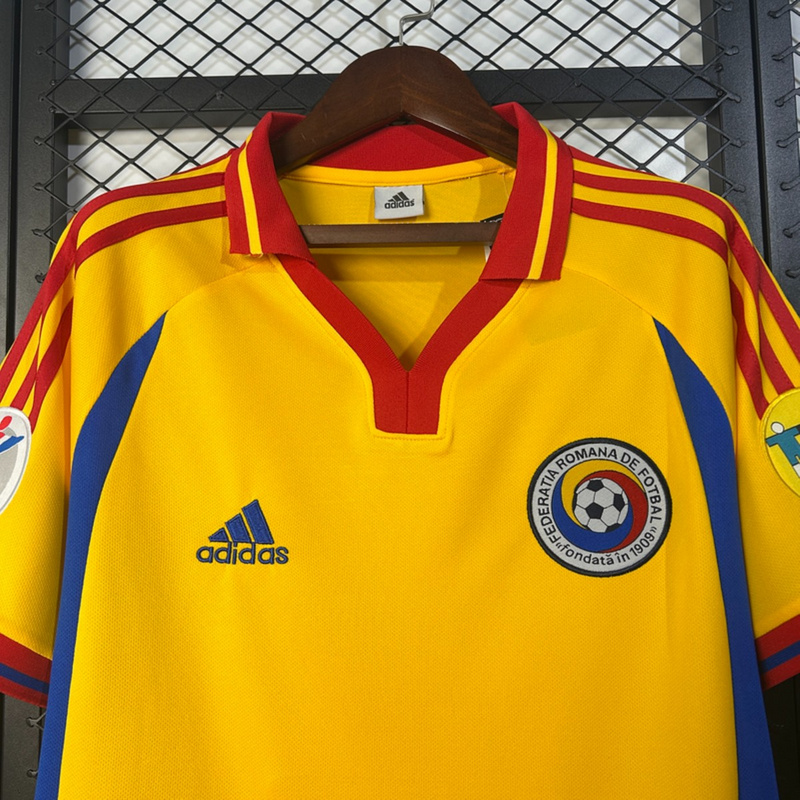 Retro Romania 2000 Home jersey Fan Version