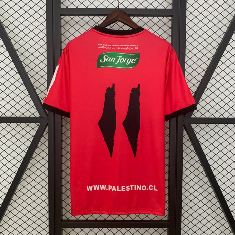 25/26 Palestinian Special Edition Red Jersey Fan Version