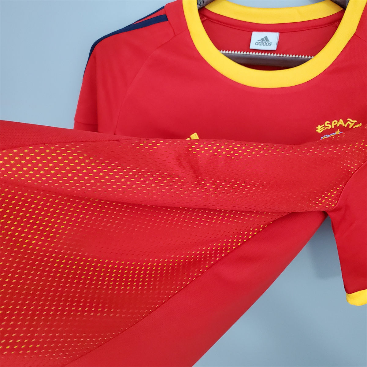 Retro Spain 2002 Home  jersey Fan Version