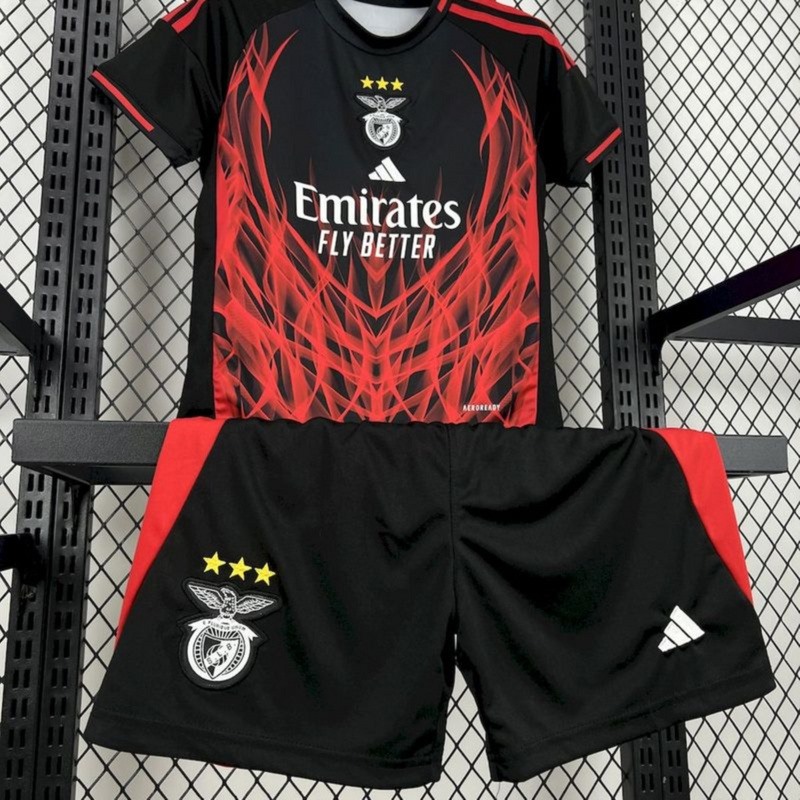 2025/26 Benfica Away Concept version jersey Kid Kits Size 16-28