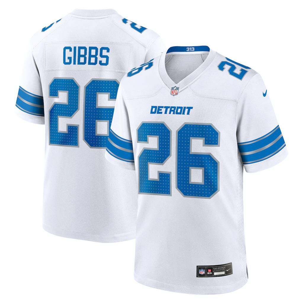 NFL Detroit Lions Jeysey GIBBS #26