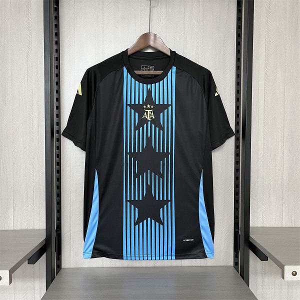 2024/25 Argentina Black Jersey Fan Version