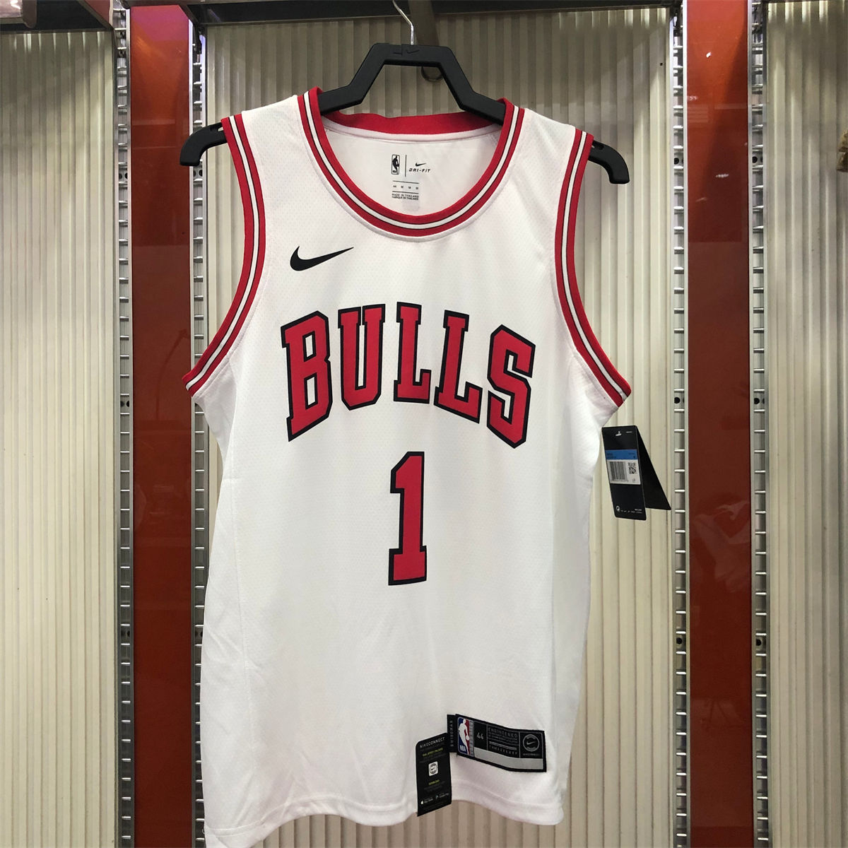 NBA Chicago Bulls Round neck White Jersey ROSE#1 S-XXL