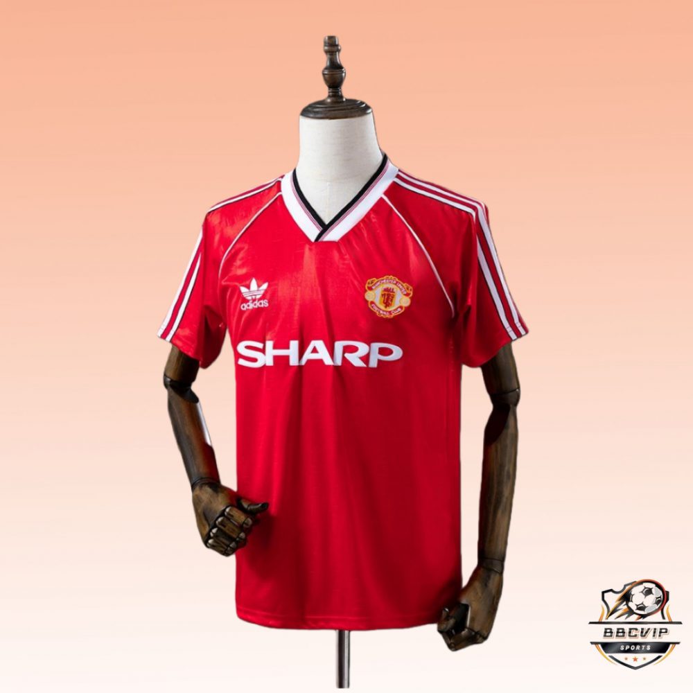 Retro Manchester United 1988/90 Home jersey Fan Version