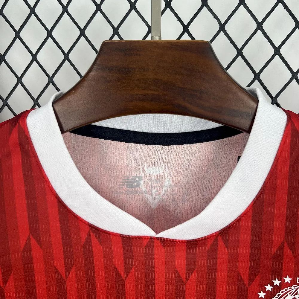 2025/26 Toluca Home Red jersey Fan version