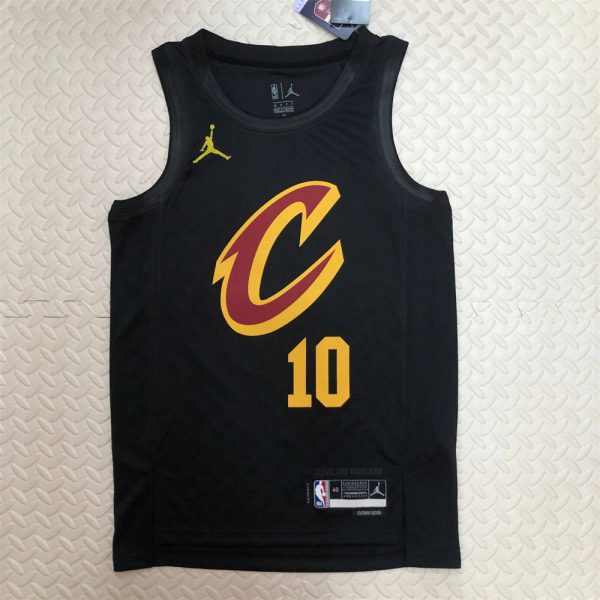 NBA Cleverland Cavaliers Round Neck Black jersey GARLAND#10 S-XXL