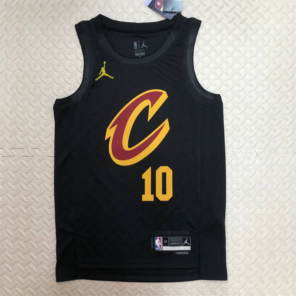 NBA Cleverland Cavaliers Round Neck Black jersey GARLAND#10 S-XXL