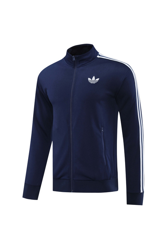 2024 Adidas Royal Blue Jacket Training Suit Set Football Team Shirt Sports Fashion