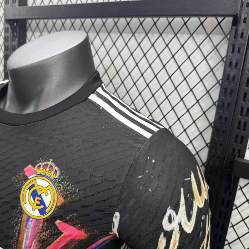 2025/26 Player Real Madrid Special Edition Black jersey Player Version