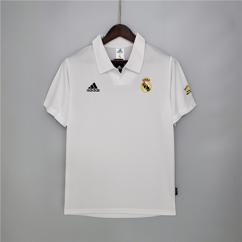 Real Madrid Retro 02/03 Champions League HOME jersey Fan Version
