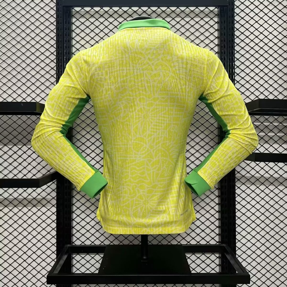 2024/25 Brazil Home Jersey Long Sleeve Player Version